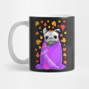 Autumn pug Mug